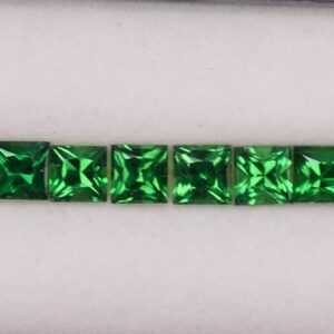 Tsavorite princess 3.5mm 3.35cts ts261 SOLD