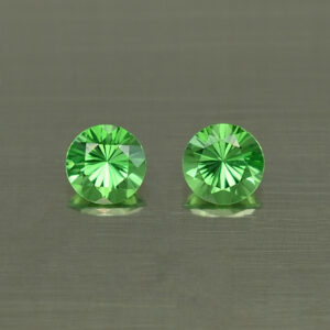 Tsavorite round pair 4.5mm 0.82cts N ts400 SOLD