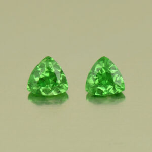 Tsavorite trill pair 4.2mm 0.63cts N ts315