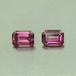 UmbaliteGarnet eme cut pair 7.5x5.5mm 3.15cts N ug1218