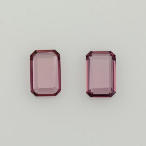UmbaliteGarnet eme portrait cut pair 6.7x4.3mm 1.27cts N ug1337