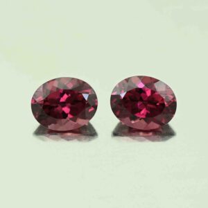 UmbaliteGarnet oval pair 10.1x8.0mm 7.07cts N ug1044 scaled 1 SOLD