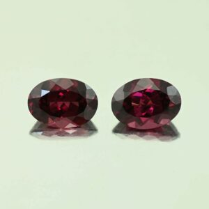 UmbaliteGarnet oval pair 11.0x8.0mm 7.57cts N ug1045 scaled 1