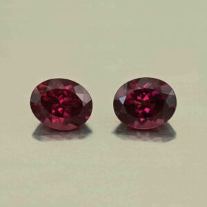 UmbaliteGarnet oval pair 11.0x9.0mm 9.11cts N ug1420 scaled 1