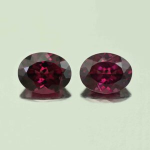 UmbaliteGarnet oval pair 13.2x10.4mm 14.05cts N ug1051 scaled 1