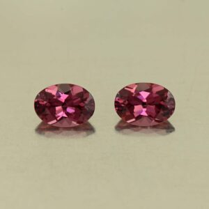 UmbaliteGarnet oval pair 7.0x5.0mm 1.90cts N ug1395