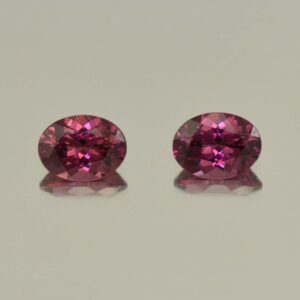 UmbaliteGarnet oval pair 8.1x6.1mm 3.28cts N ug665 SOLD