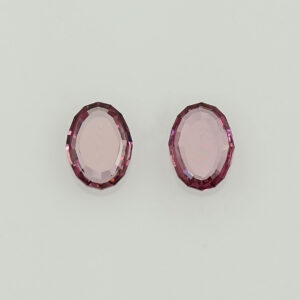 UmbaliteGarnet oval portrait cut pair 6.6x4.8mm 1.06cts N ug1345