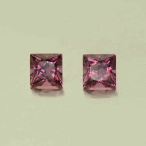 UmbaliteGarnet princess pair 4.1mm 0.99cts N ug644