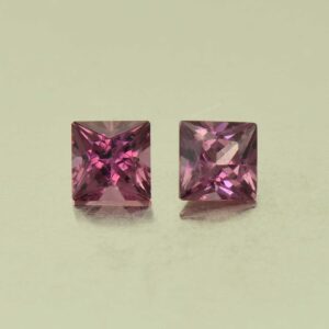UmbaliteGarnet princess pair 4.5mm 1.16cts N ug646