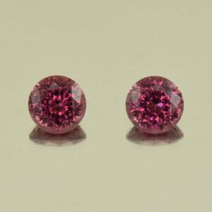 UmbaliteGarnet round pair 5.0mm 1.25cts N ug655 SOLD