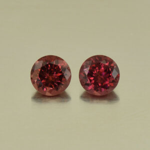 UmbaliteGarnet round pair 6.0mm 2.03cts N ug705 SOLD