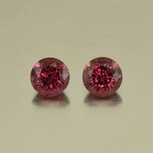 UmbaliteGarnet round pair 7.0mm 3.50cts N ug330 SOLD