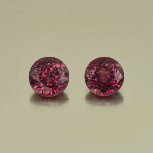 UmbaliteGarnet round pair 7.2mm 3.66cts N ug332 SOLD