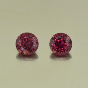 UmbaliteGarnet round pair 7.2mm 3.73cts N ug333 SOLD