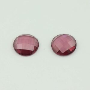 UmbaliteGarnet round rosecut pair 6.0mm 1.48cts N ug1126 a