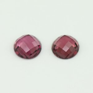 UmbaliteGarnet round rosecut pair 6.0mm 1.90cts N ug1128 a