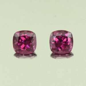 UmbaliteGarnet sq cush pair 5.1mm 1.45cts N ug1131 SOLD