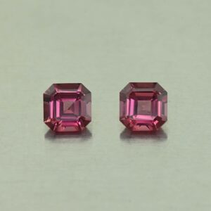 UmbaliteGarnet sq eme cut pair 4.5mm 1.12cts N ug861