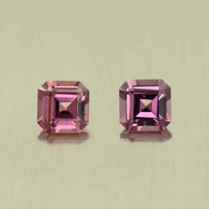 UmbaliteGarnet sq eme cut pair 5.0mm 1.49cts N ug1322