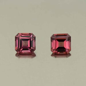 UmbaliteGarnet sq eme cut pair 5.0mm 1.52cts N ug1323