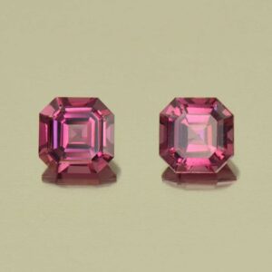 UmbaliteGarnet sq eme cut pair 5.0mm 1.55cts N ug866 SOLD