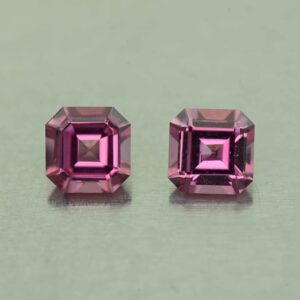 UmbaliteGarnet sq eme cut pair 5.0mm 1.57cts N ug1241 SOLD
