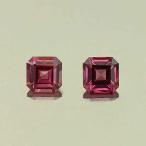UmbaliteGarnet sq eme cut pair 5.0mm 1.58cts N ug1325