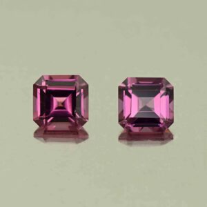 UmbaliteGarnet sq eme cut pair 5.1mm 1.62cts N ug1328