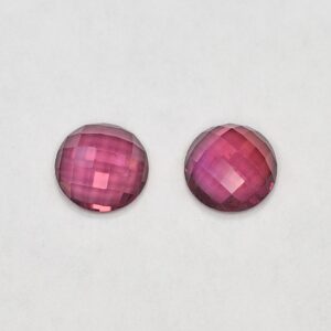 Umbalite round rose cut pair 7.0mm 2.90cts ug255 SOLD