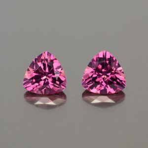 Umbalite trillion pair 6.5mm 2.46cts ug575 SOLD