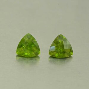 Vesuvianite ch trill pair 8.1mm 3.78cts N vs310