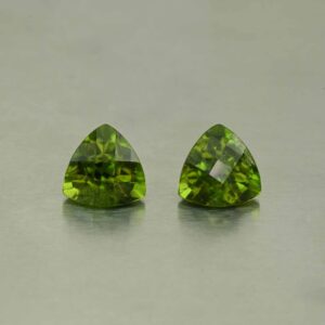 Vesuvianite ch trill pair 9.5mm 6.87cts N vs188