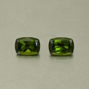 Vesuvianite cush pair 10.1x7.1mm 6.28cts N vs315