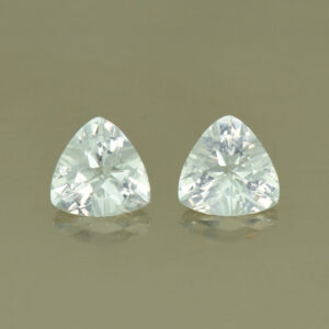 WhiteBeryl trill pair 7.0mm 2.00cts N wb111