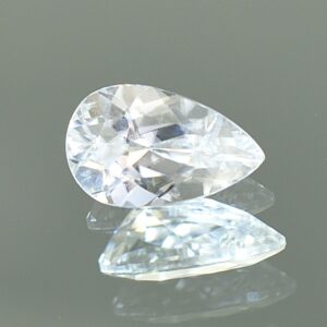 WhiteZircon pear 10.6x6.5mm 2.84cts H zn2753