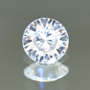 WhiteZircon round 7.0mm 1.66cts H zn2749