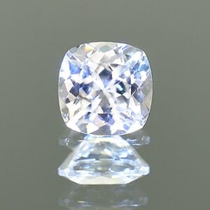 WhiteZircon sq cush 7.6mm 2.80cts H zn1380 SOLD