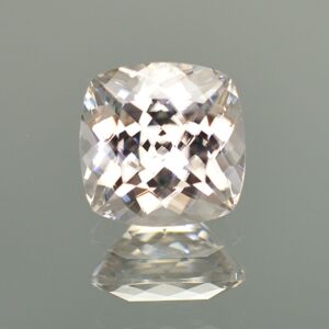 WhiteZircon sq cush 9.5mm 5.62cts zn831 SOLD