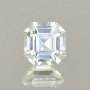 WhiteZircon sq eme cut 6.5mm 2.05cts N zn5827 SOLD