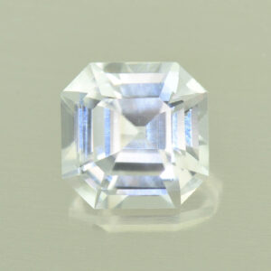 WhiteZircon sq eme cut 7.0mm 2.52cts H zn5596 SOLD