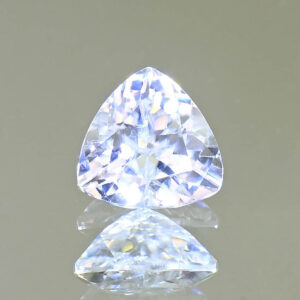 WhiteZircon trill 6.6mm 1.42cts H zn8024