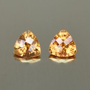 YellowOrangeZircon ch trill pair 5.5mm 1.75cts N zn2816