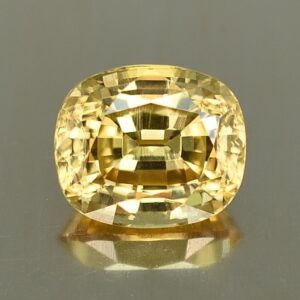 YellowZircon cush 9.9x8.5mm 5.42cts zn786b SOLD