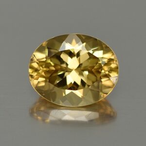YellowZircon oval 11.1x9.0mm 5.59cts zn665