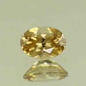 YellowZircon oval 7.1x5.1mm 1.19cts H zn7887