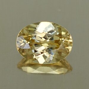 YellowZircon oval 8.1x6.0mm 1.91cts zn2689