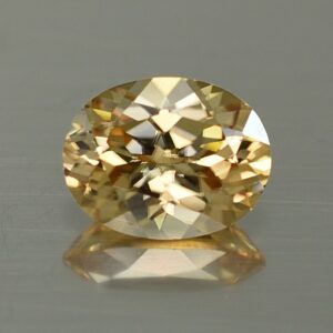 YellowZircon oval 9.0x7.0mm 2.84cts zn3746