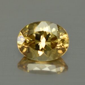 YellowZircon oval 9.1x7.0mm 2.92cts zn3747