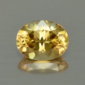 YellowZircon oval 9.1x7.1mm 2.93cts zn3739